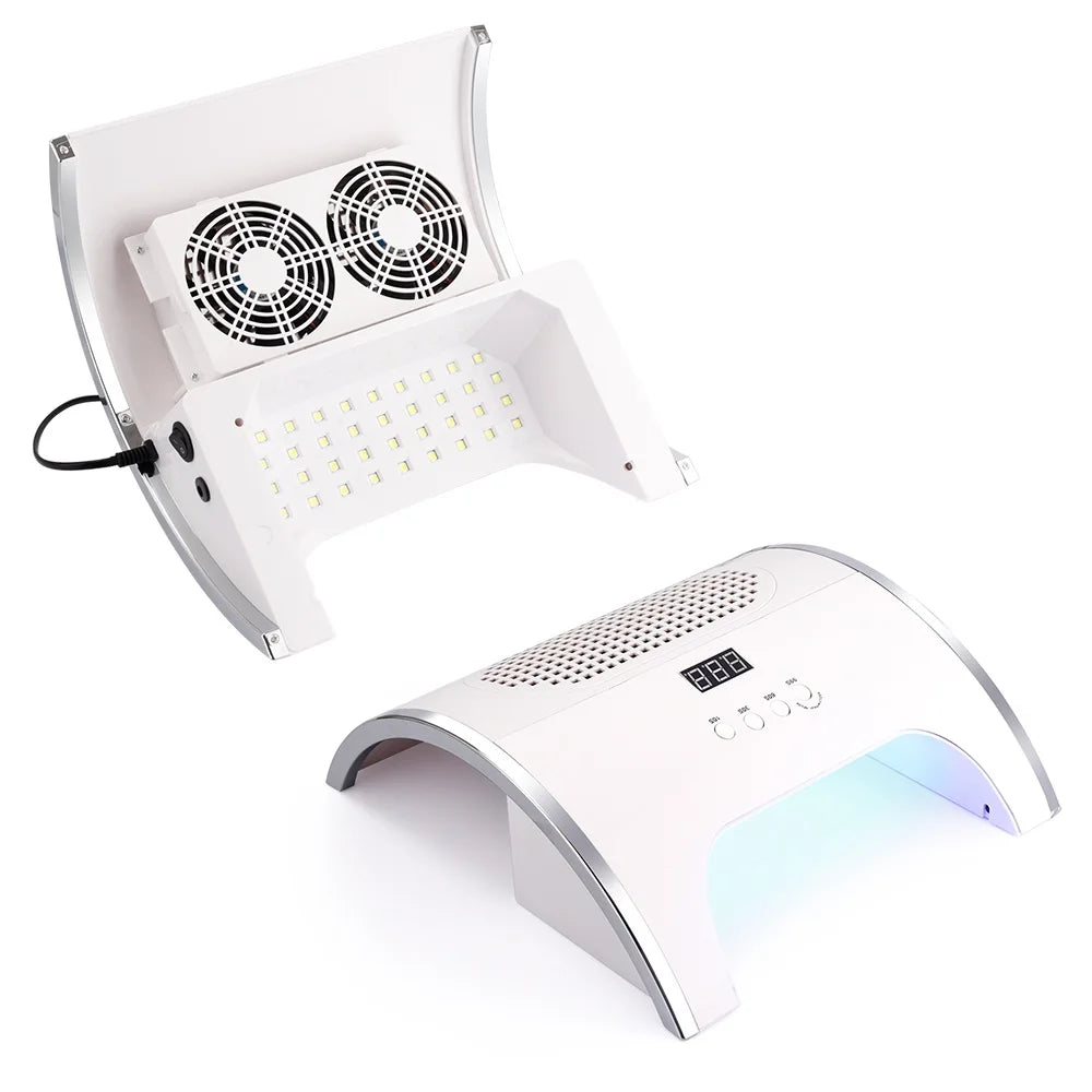 2-IN-1 Nail Dust Collector And Nail Drying Lamp