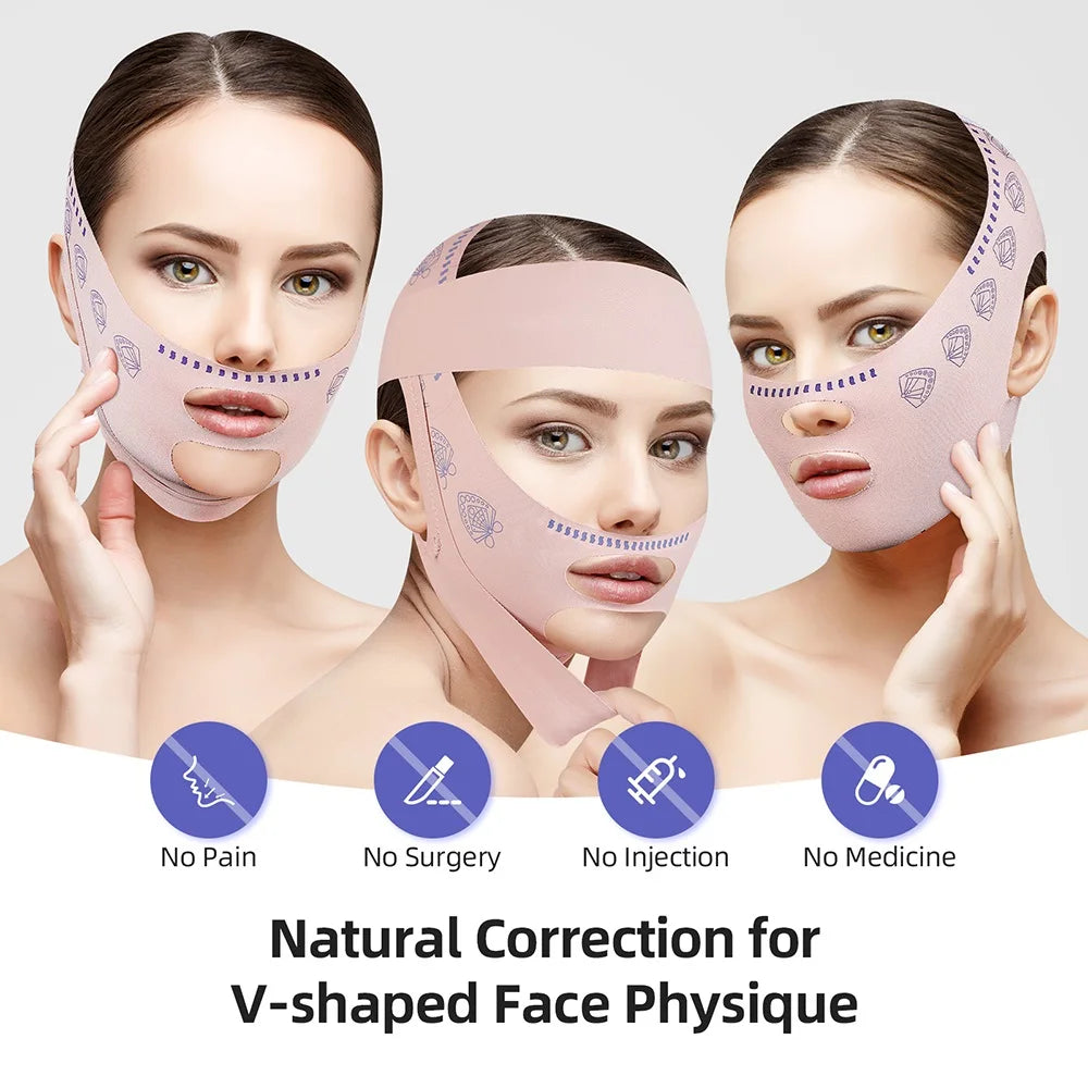 Reusable Face Slimming Bandage V Line Face Shaper
