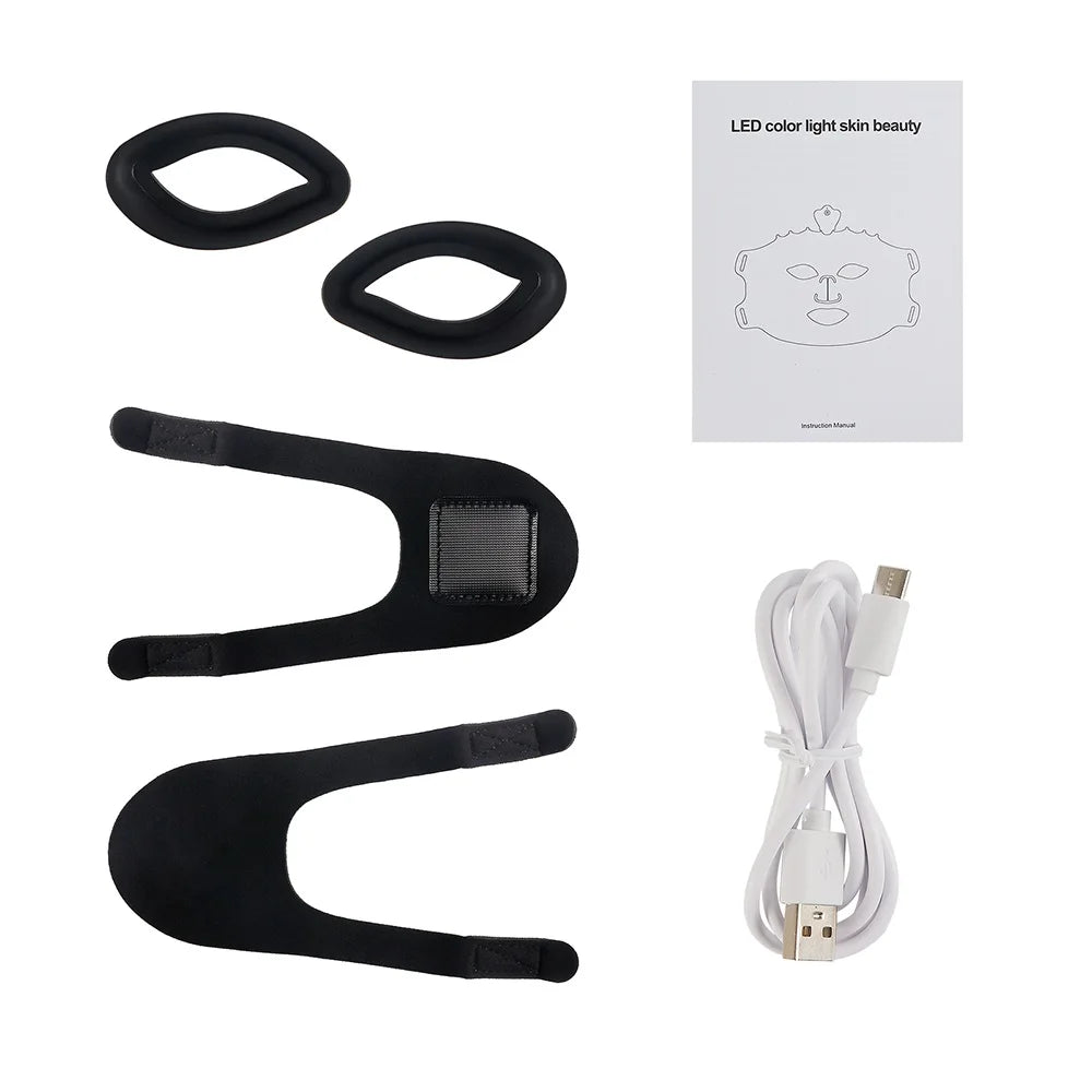 7 Colors Photon Silicone Face Mask