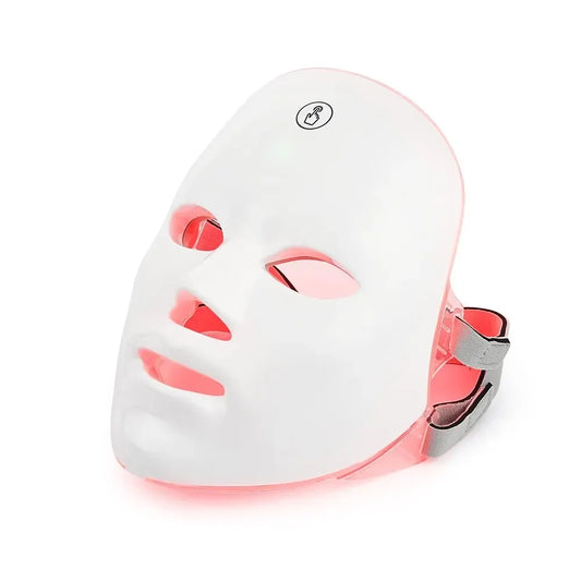 7 Colors LED Red Light Photon Therapy Facial Mask