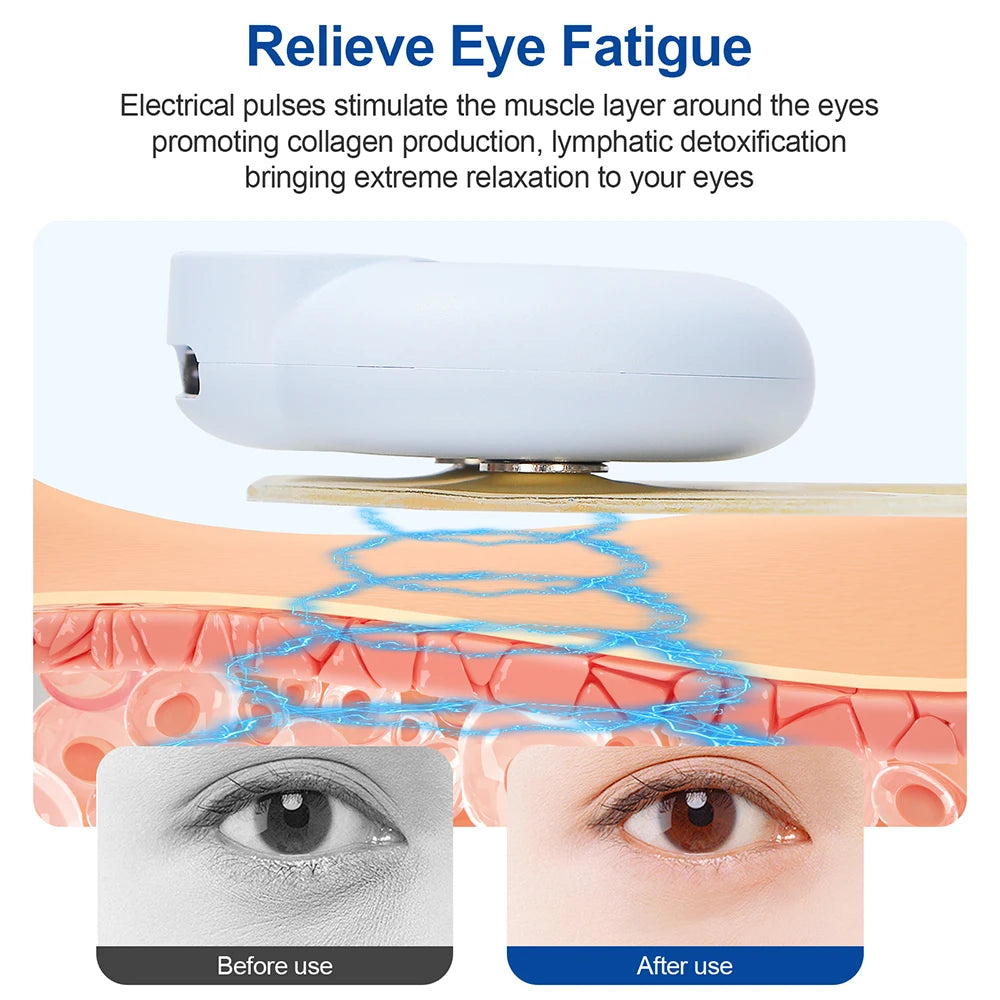 EMS Mask Patch Microcurrent Eyes Lifting Massager