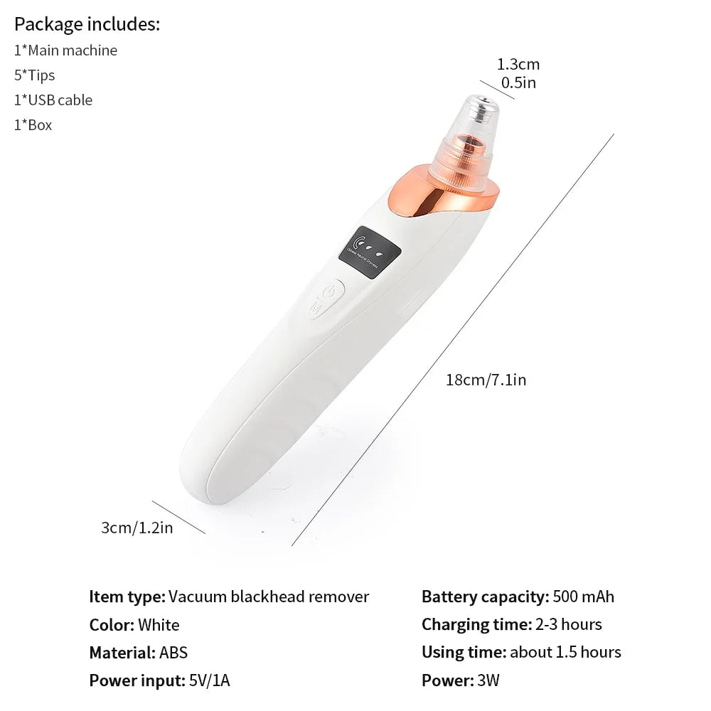 Nose Blackhead Remover Face Cleansing Machine