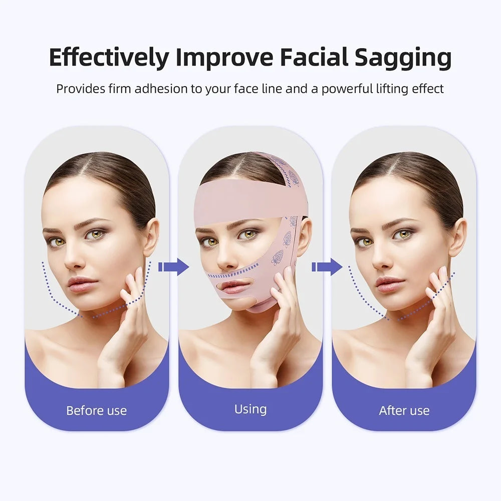 Reusable Face Slimming Bandage V Line Face Shaper