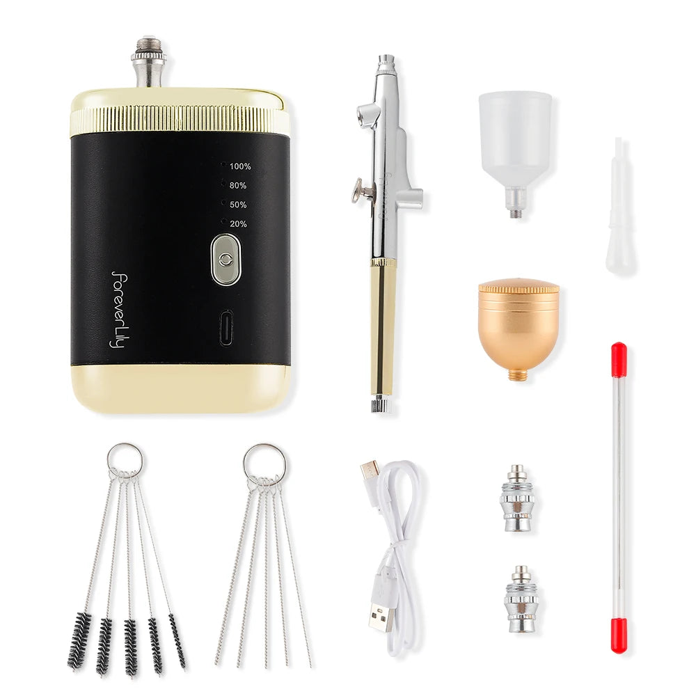 30Psi High Pressure 3 Levels Portable Airbrush For Nails