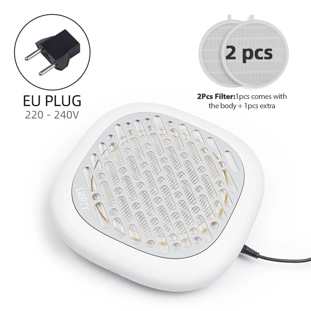 130W Super Suction Brushless Nail Dust Extractor