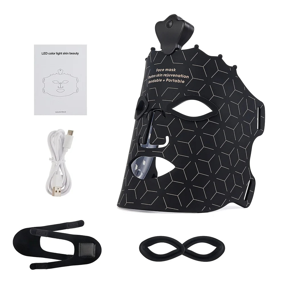 7 Colors Photon Silicone Face Mask