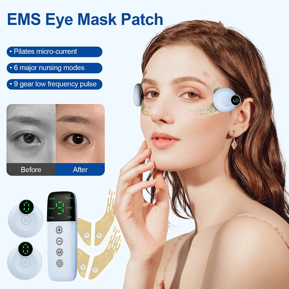EMS Mask Patch Microcurrent Eyes Lifting Massager