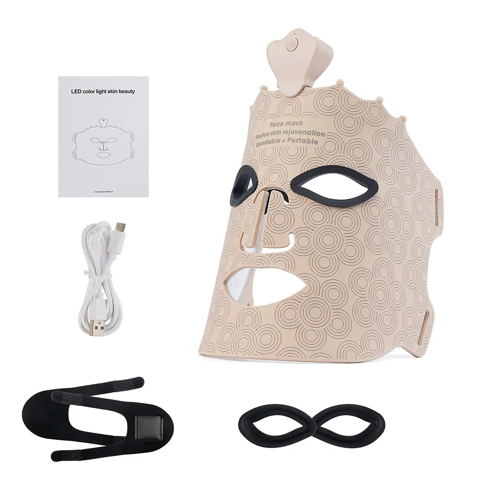 7 Colors Photon Silicone Face Mask