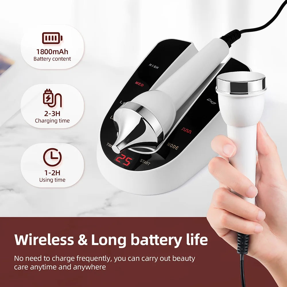 Ultrasound Skin Care High Frequency Face Eye Massager