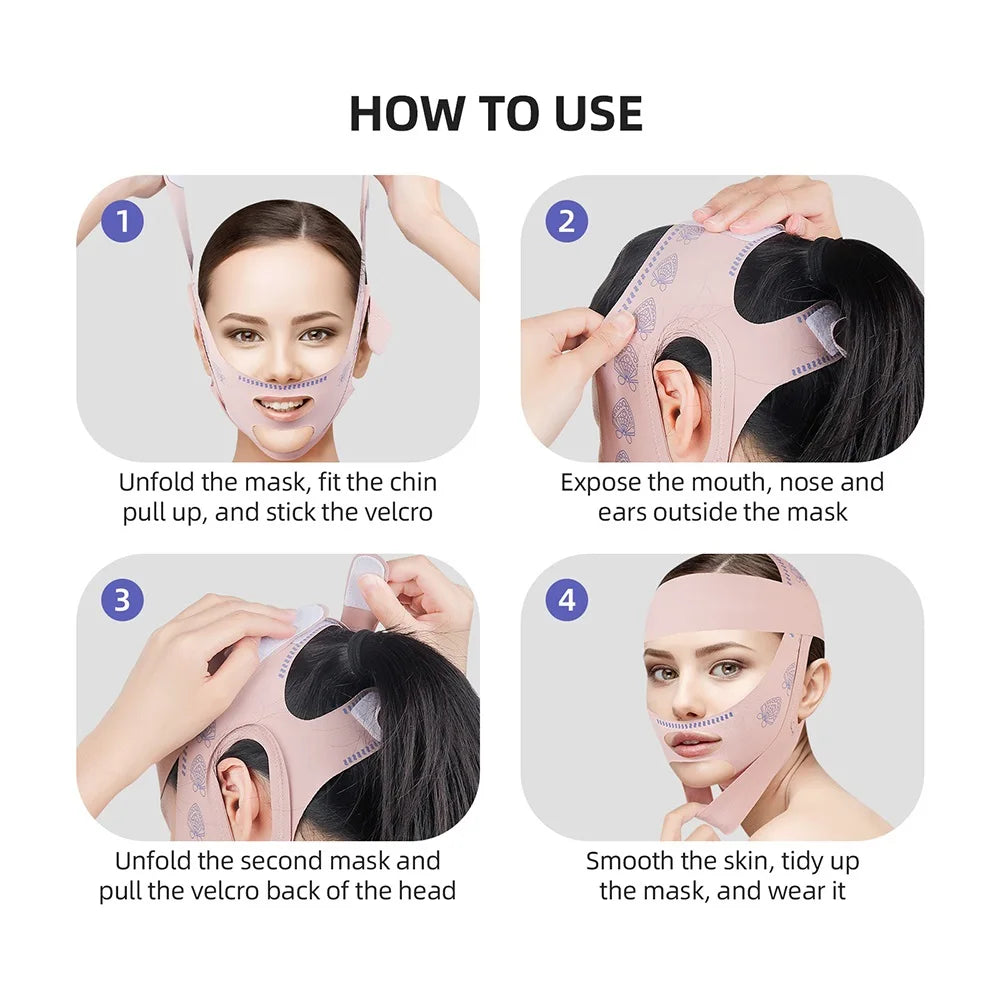 Reusable Face Slimming Bandage V Line Face Shaper