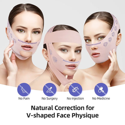Reusable Face Slimming Bandage V Line Face Shaper