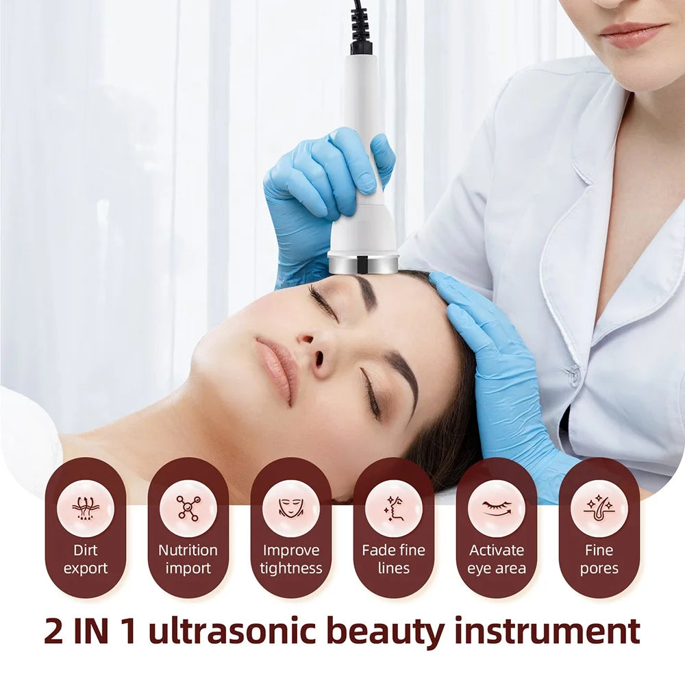 Ultrasound Skin Care High Frequency Face Eye Massager
