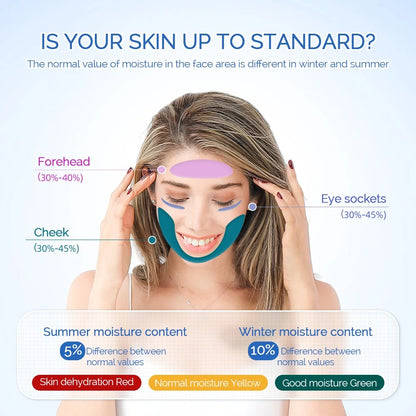 Skin Tester Face Skin Moisture & Oil Content Skin Analyzer