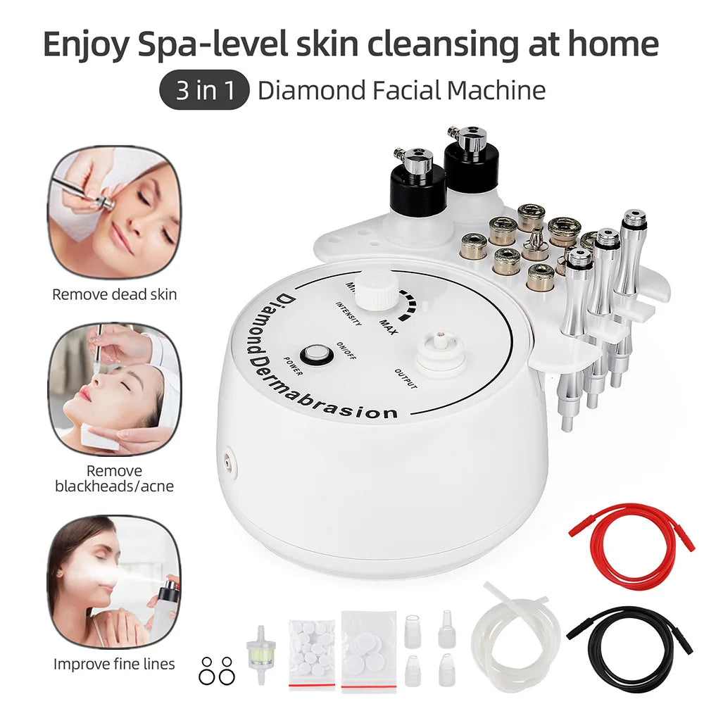 Professional Diamond Microdermabrasion Machine Water Spray