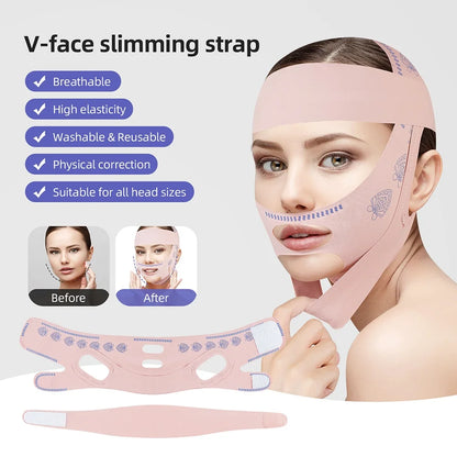 Reusable Face Slimming Bandage V Line Face Shaper