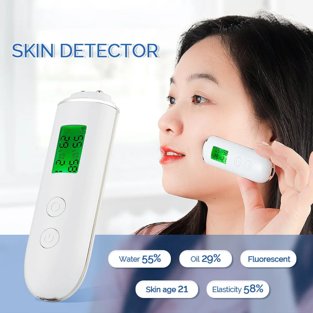Skin Tester Face Skin Moisture & Oil Content Skin Analyzer