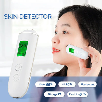 Skin Tester Face Skin Moisture & Oil Content Skin Analyzer