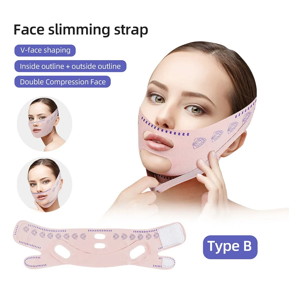 Reusable Face Slimming Bandage V Line Face Shaper
