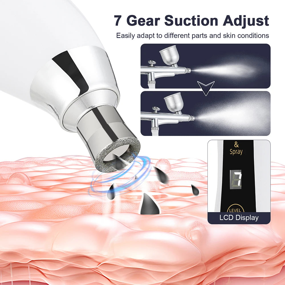 Portable Diamond Microdermabrasion Facial Peeling Machine