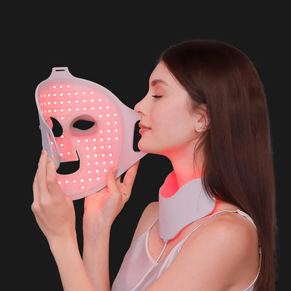 Face Neck Silicone LED Mask