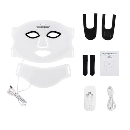 Silicone 7 Colors LED Face Mask