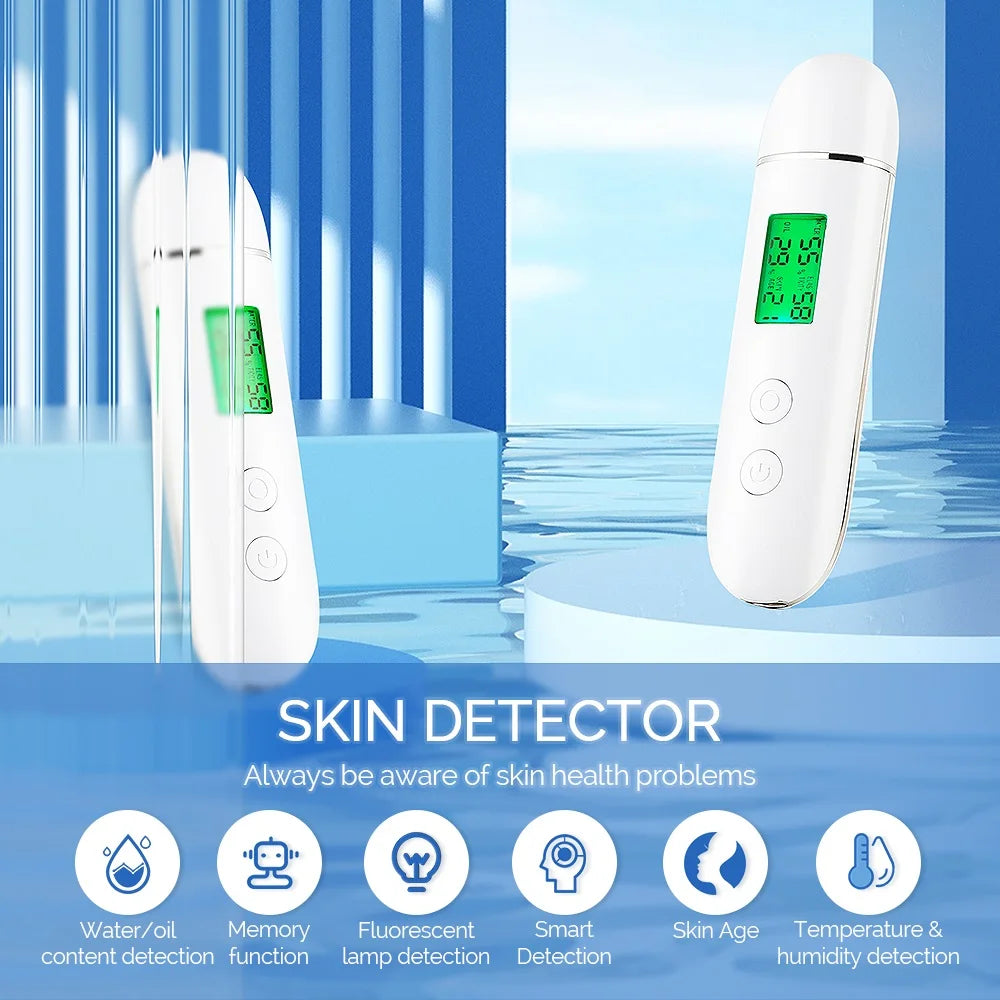 Skin Tester Face Skin Moisture & Oil Content Skin Analyzer