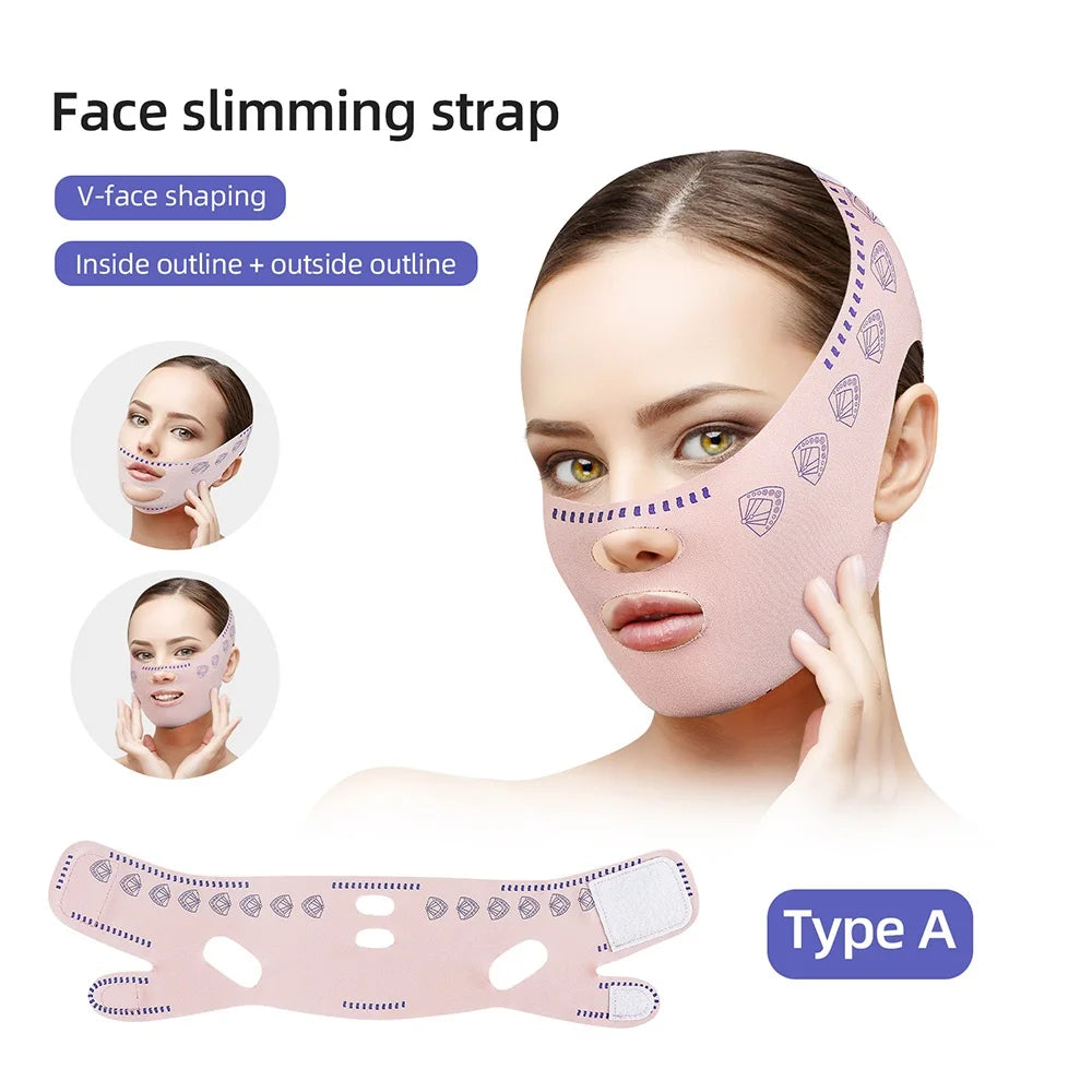 Reusable Face Slimming Bandage V Line Face Shaper