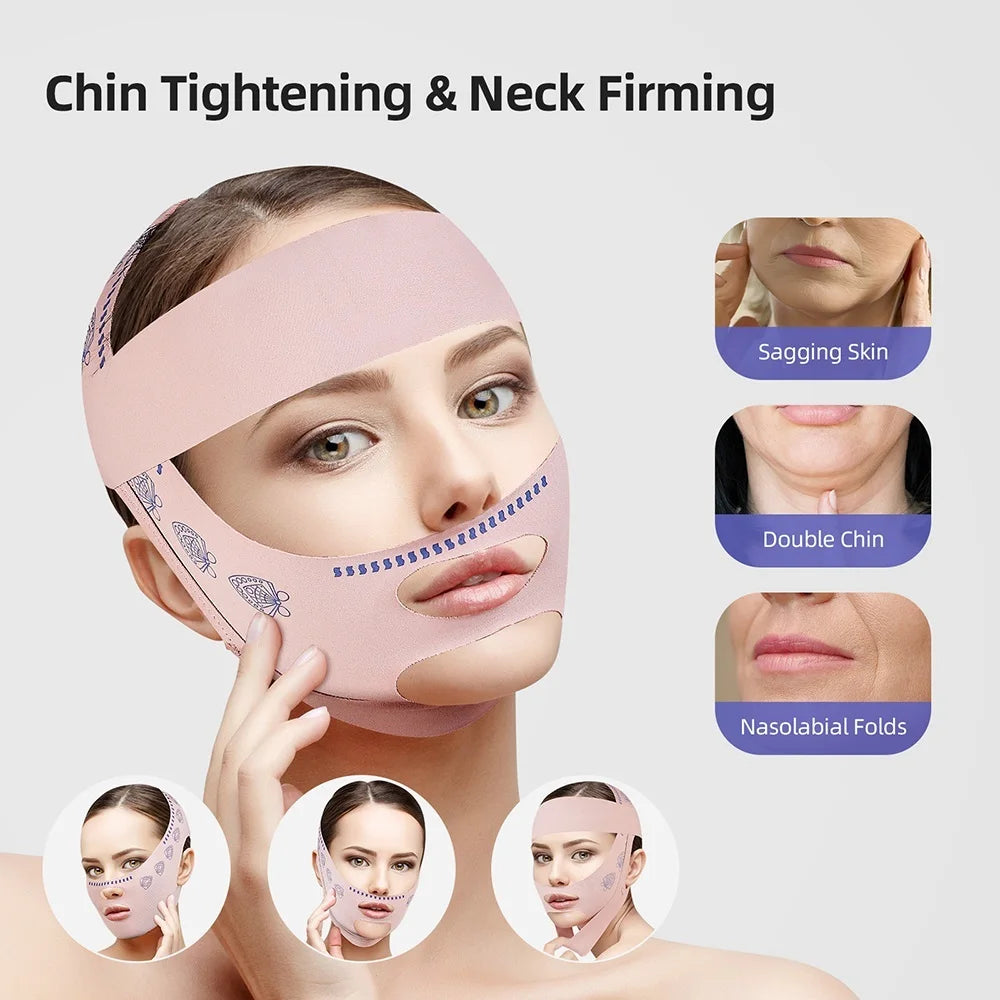 Reusable Face Slimming Bandage V Line Face Shaper