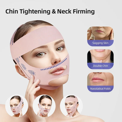 Reusable Face Slimming Bandage V Line Face Shaper