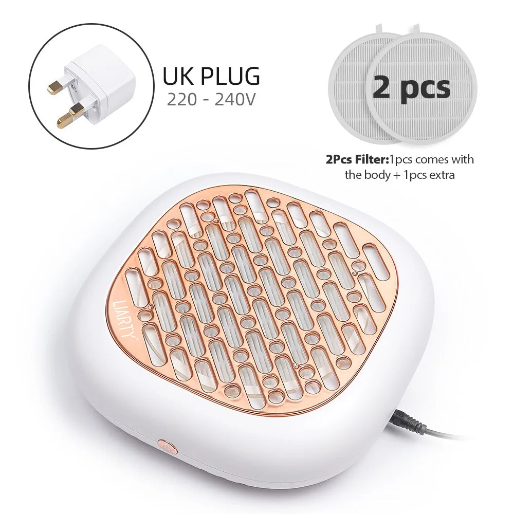 130W Super Suction Brushless Nail Dust Extractor