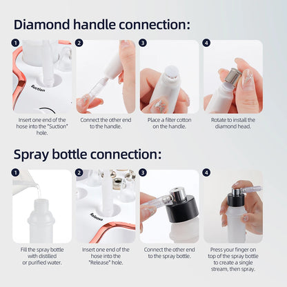 Diamond Facial Peeling Machine Home Use
