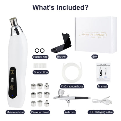 Portable Diamond Microdermabrasion Facial Peeling Machine