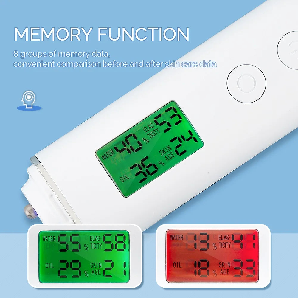 Skin Tester Face Skin Moisture & Oil Content Skin Analyzer