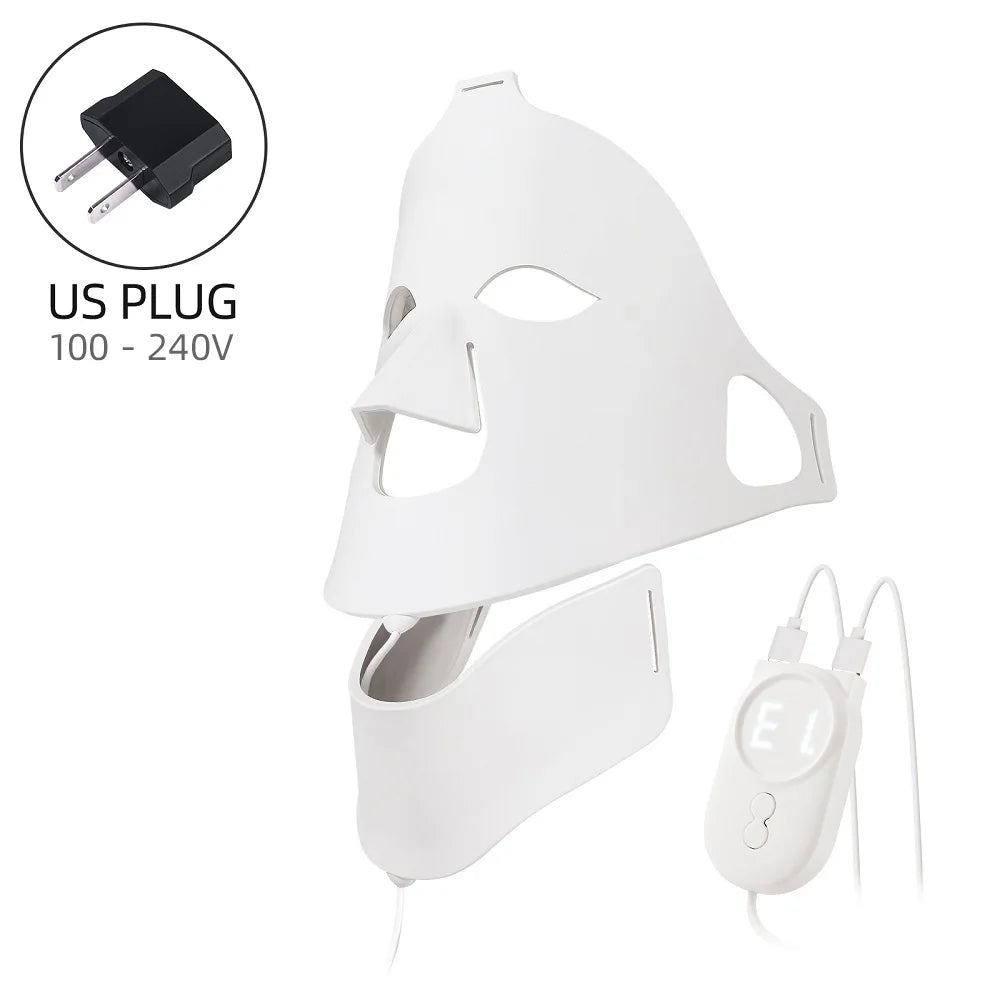 Foreverlily Face Neck Silicone LED Mask