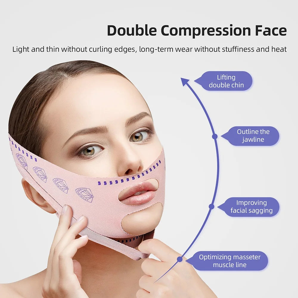 Reusable Face Slimming Bandage V Line Face Shaper