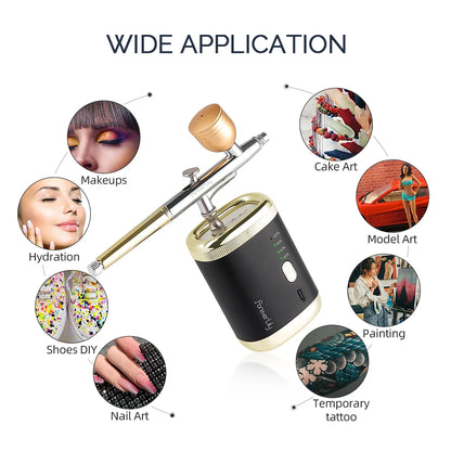 30Psi High Pressure 3 Levels Portable Airbrush For Nails