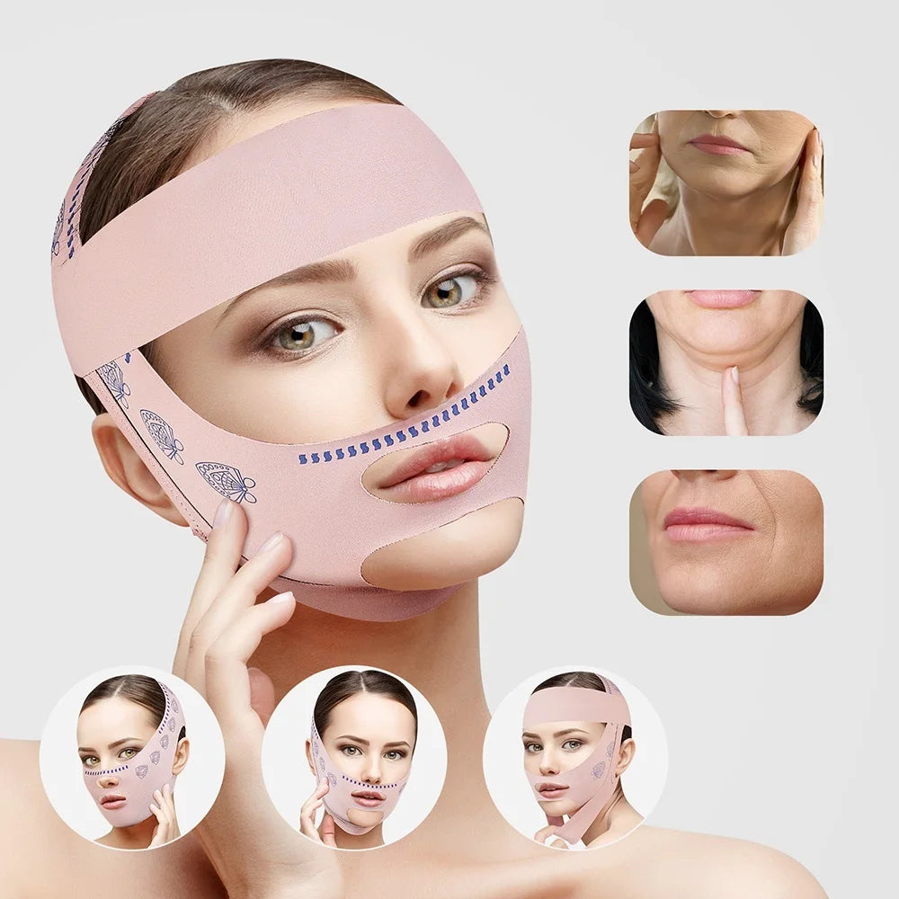 Reusable Face Slimming Bandage V Line Face Shaper