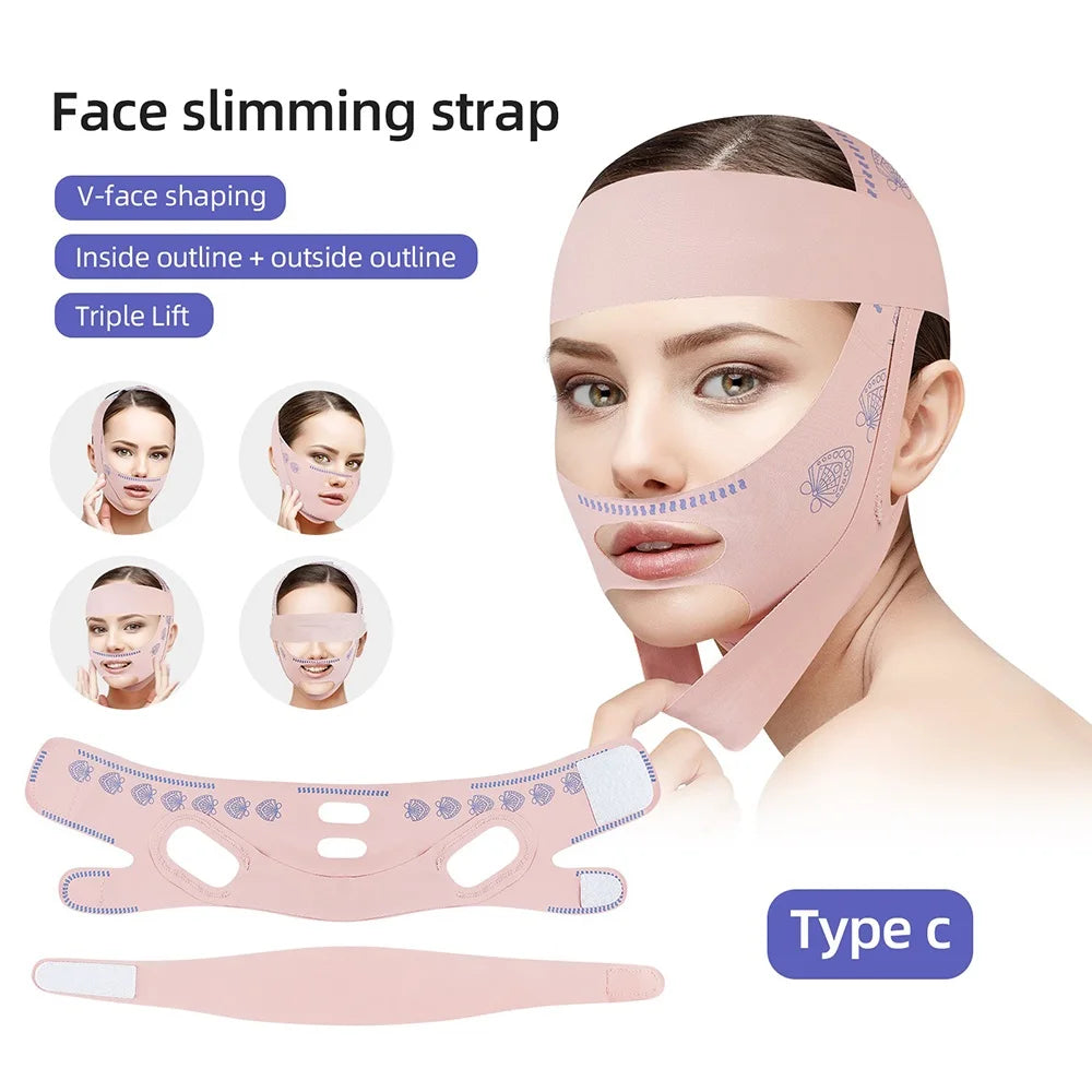 Reusable Face Slimming Bandage V Line Face Shaper
