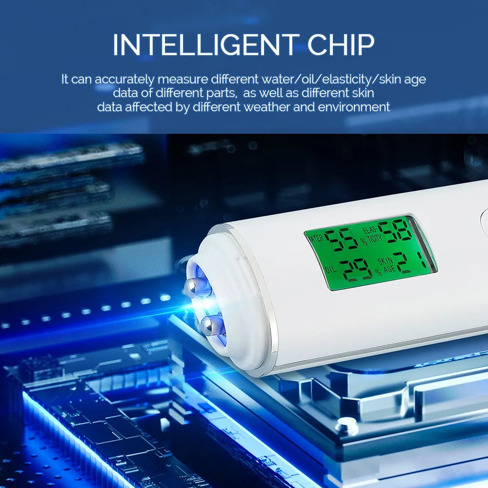 Skin Tester Face Skin Moisture & Oil Content Skin Analyzer